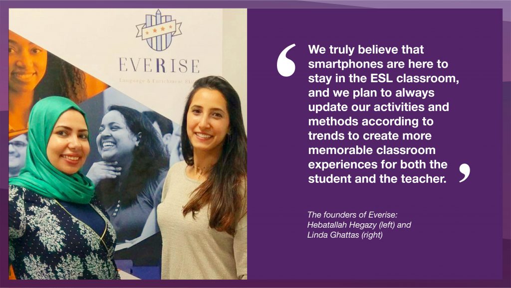 Interview with Everise: ELT in Egypt, and using Snapchat in the classroom